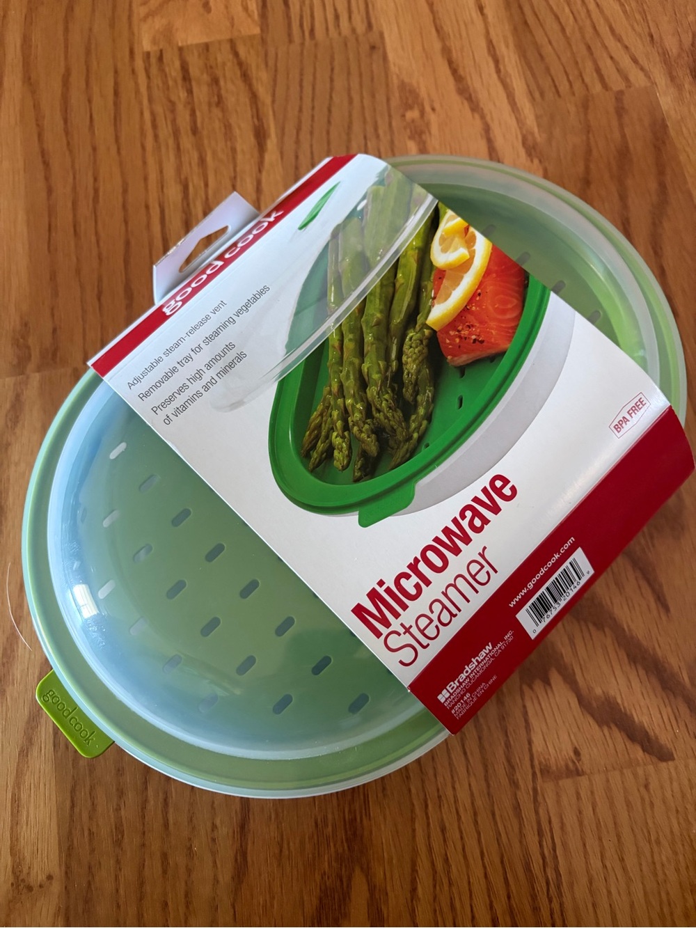 Bradshaw Green Microwave Steamer - Microwave Steamer